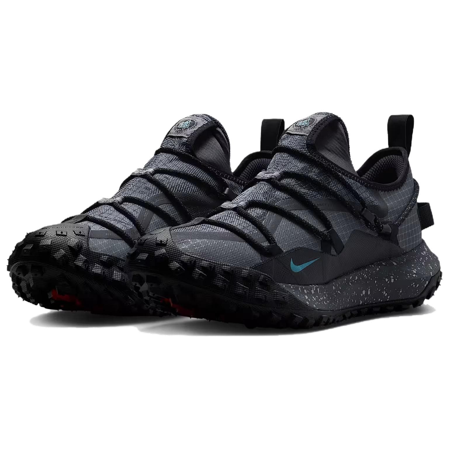 Кроссовки Nike ACG Mountain Fly Кроссовки для трейлраннинга Унисекс Серый Черный - изображение 3