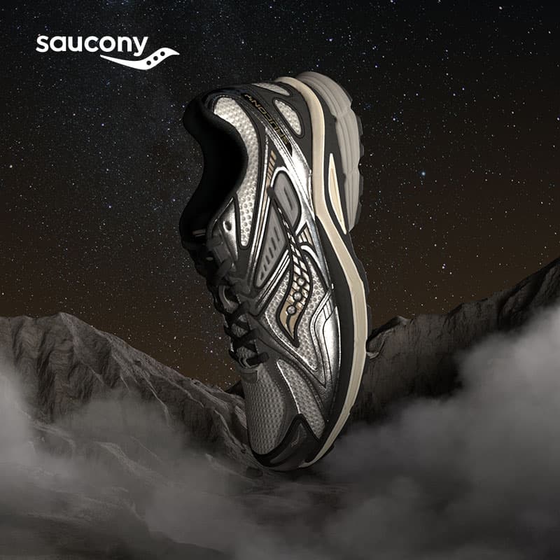 Кроссовки для бега Saucony Kinvara 4 White Black Silver - изображение 8