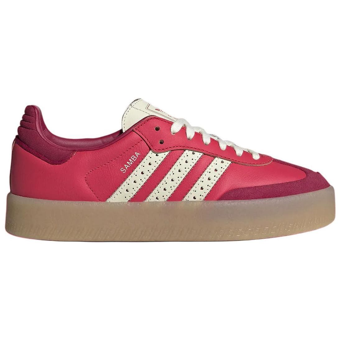 Кроссовки Adidas Originals SAMBAE Low Топ Скейтборд Обувь Женская Красная - изображение 2