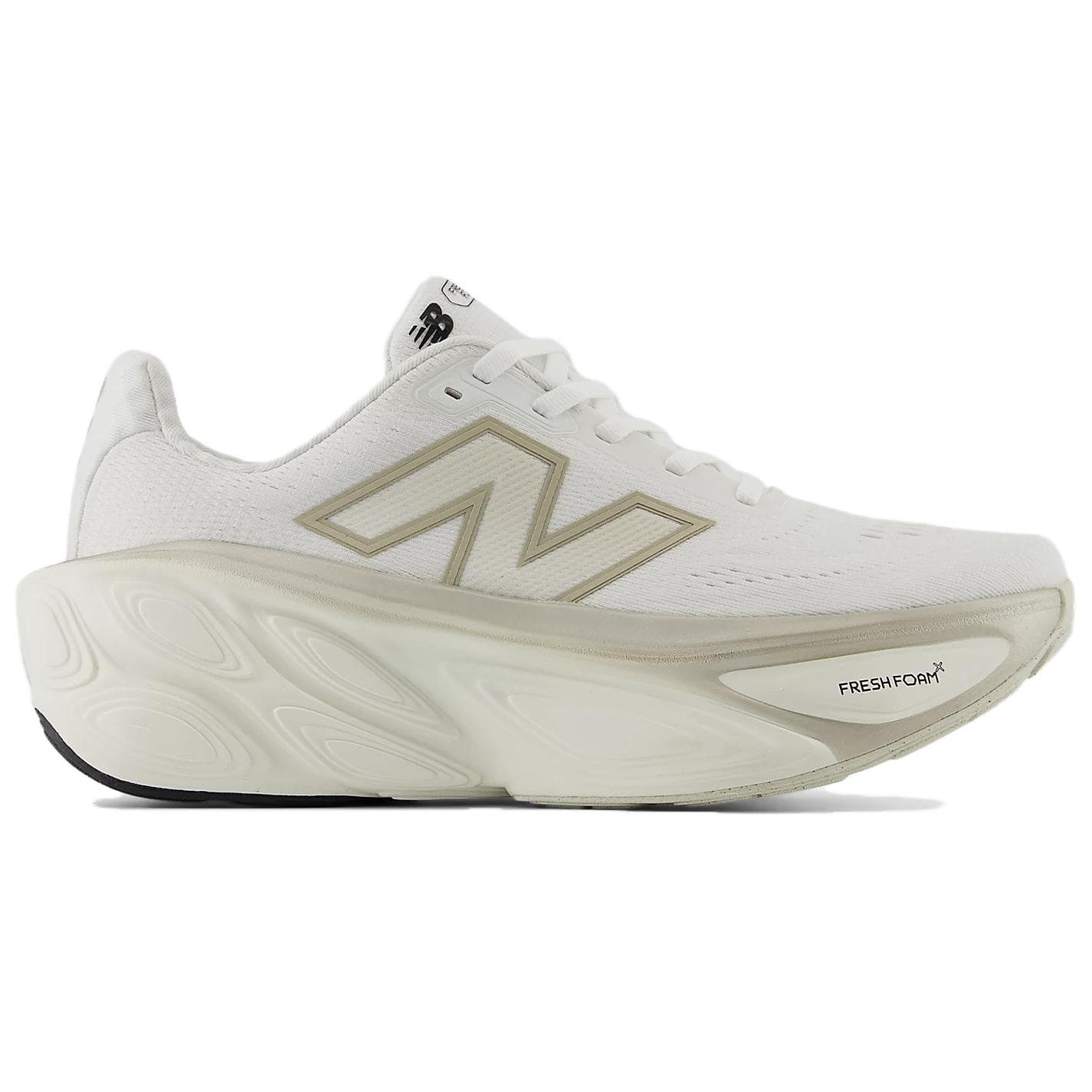Кроссовки для бега New Balance NB Fresh Foam X More V5 Устойчивые к истиранию Низкие Беговые кроссовки Женские Белые - изображение 2