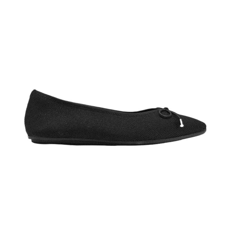 Тапочки Skechers CLEO POINT Сетчатая ткань Женские повседневные туфли Женские Черный - изображение 2