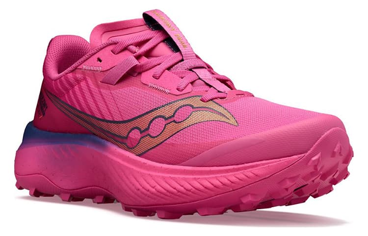 Кроссовки для бега Saucony Endorphin Pink Purple M Wide - изображение 3