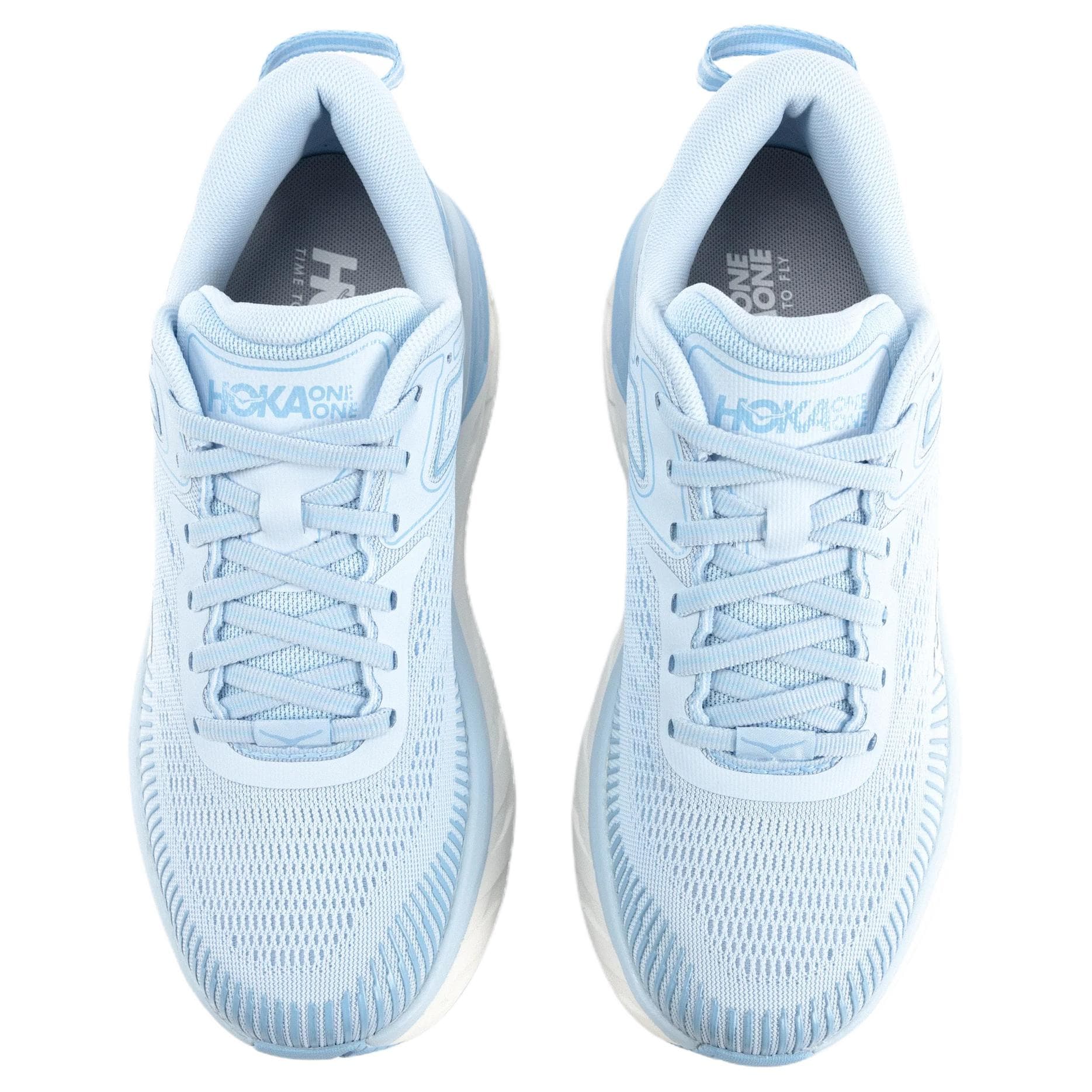 Кроссовки для бега HOKA ONE ONE Bondi 7 Low Топ Беговые кроссовки Женские Синий - изображение 3