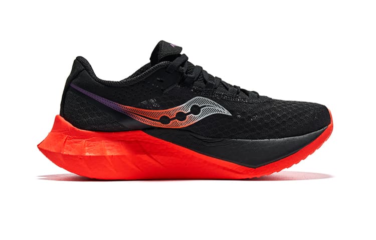 Кроссовки для бега Saucony Endorphin Pro 4 Black Red - изображение 2