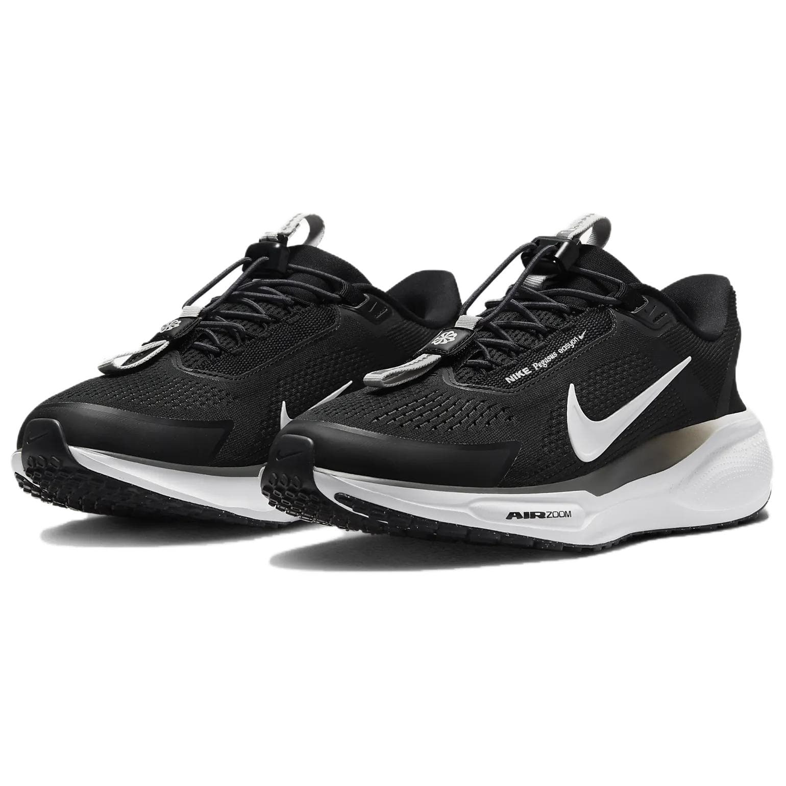 Кроссовки для бега Nike Pegasus 41 Противоскользящие Устойчивые к истиранию Низкие Беговые кроссовки Женские Черные - изображение 3