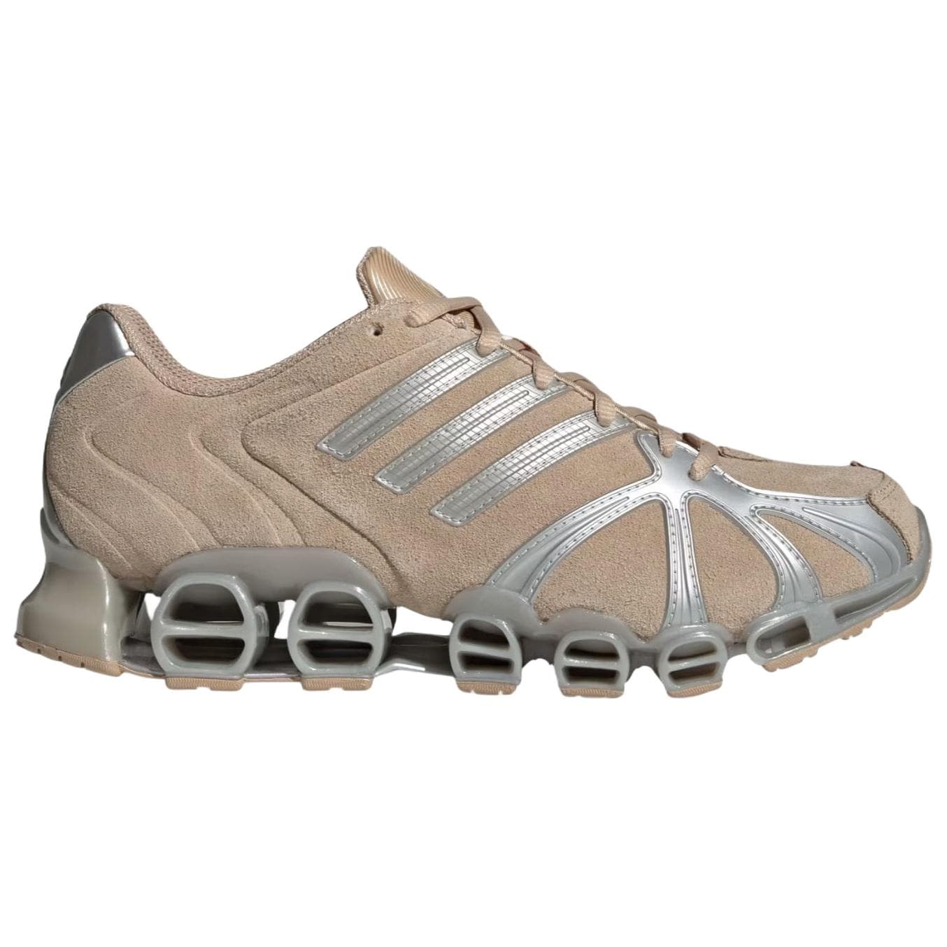 Кроссовки для бега Adidas Mega Ghostride Беговые кроссовки Женские Бежевые - изображение 2