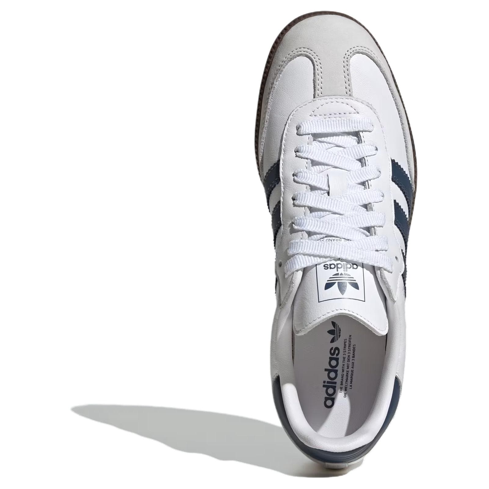Кроссовки Adidas Originals Samba OG Low Топ Скейтборд Обувь Женская Белая - изображение 4