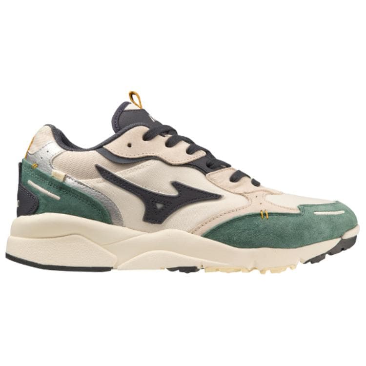 Кроссовки для бега Mizuno Sky Medal Амортизация Противоскользящие Низкий Топ Повседневные Беговые Кроссовки Унисекс Бежевые - изображение 2