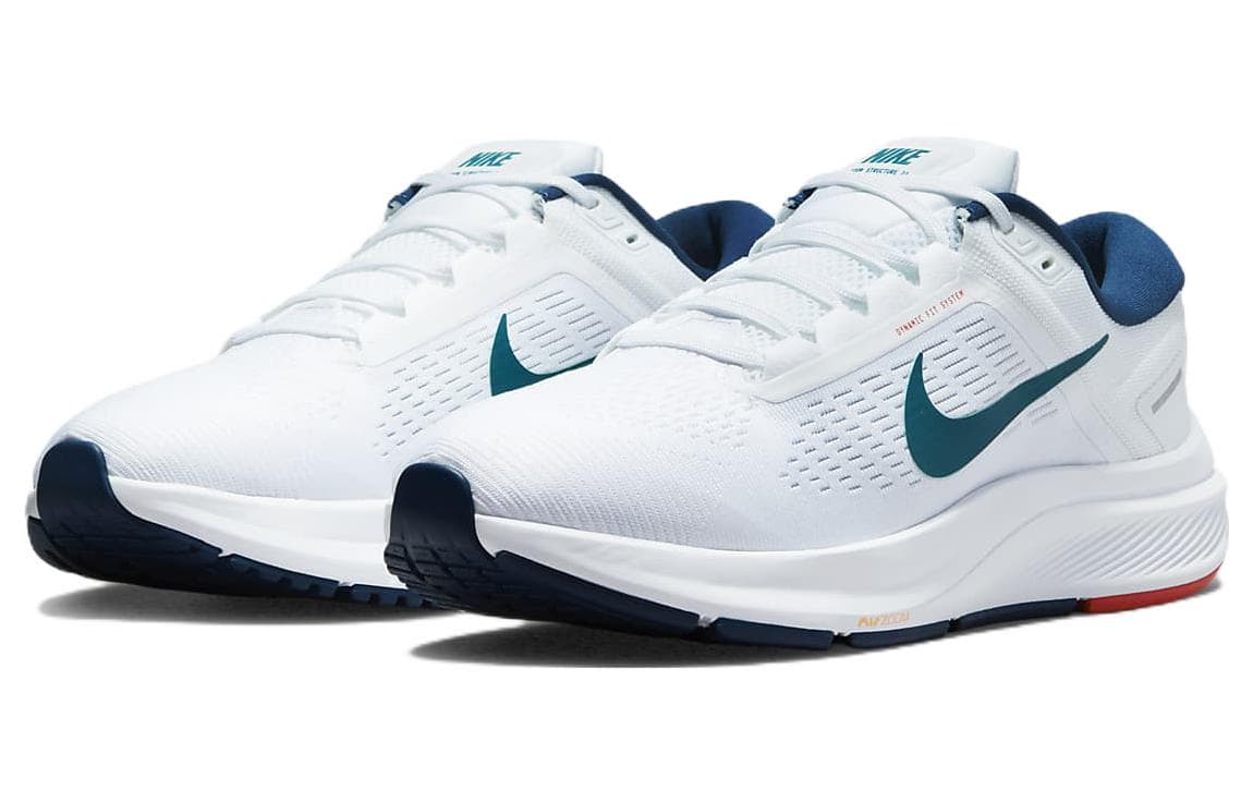 Кроссовки для бега Nike Air Zoom Structure 24 White Blue - изображение 3