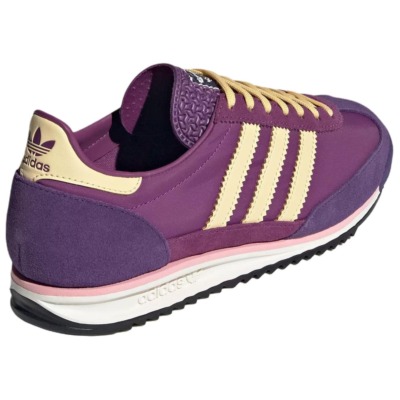 Кроссовки Adidas Originals SL 72 OG Low Повседневная обувь для женщин пурпурно-розовый цвет - изображение 5