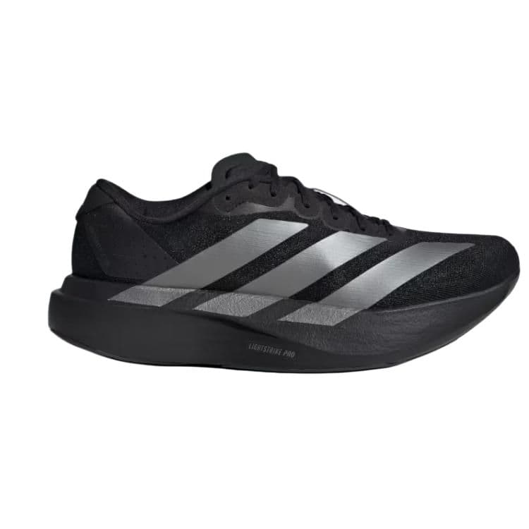 Кроссовки для бега Adidas Adizero EVO SL Ткань Увеличение роста Лоу-топы Марафон Тренировки Race Беговые кроссовки Женские Черный - изображение 2