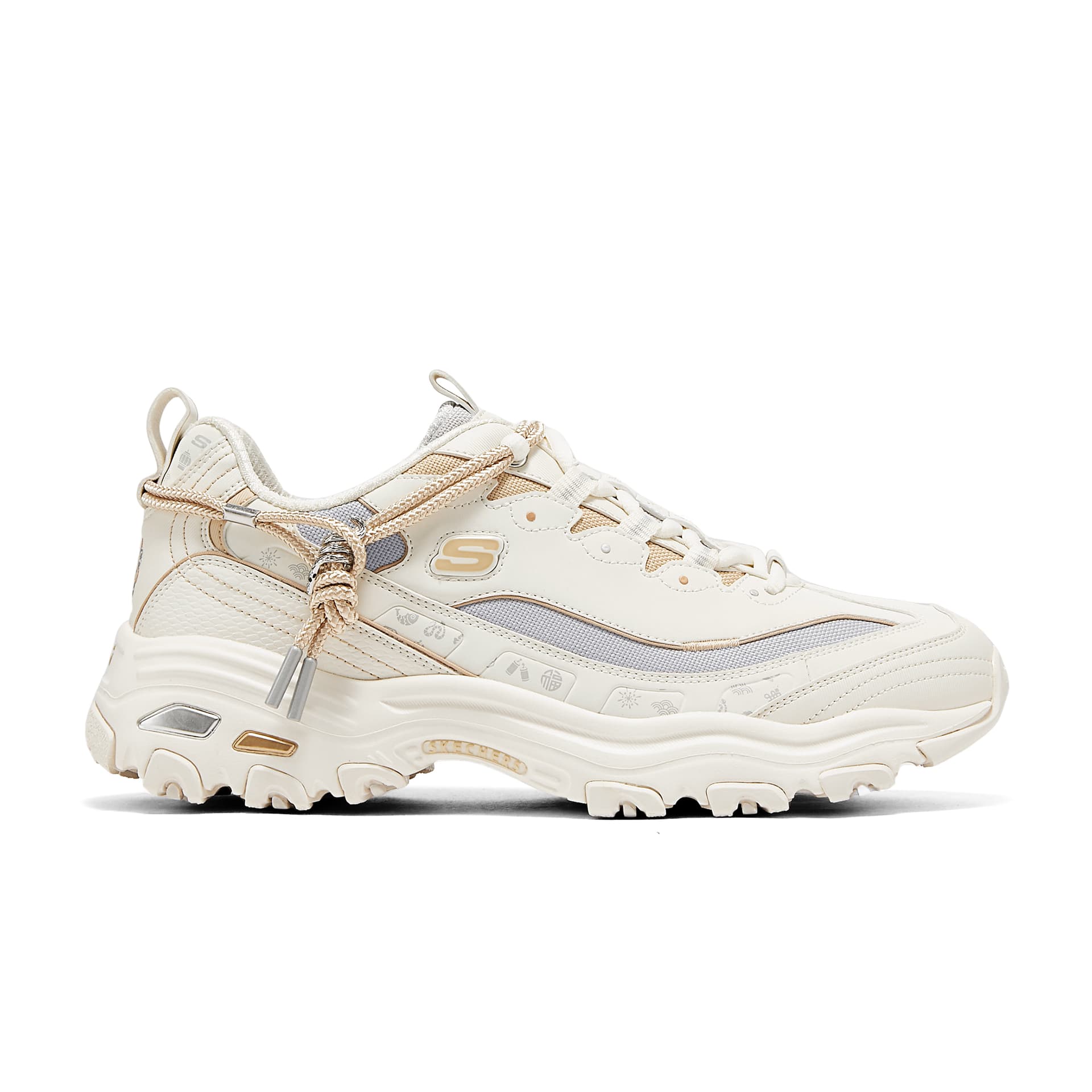 Кроссовки Skechers D'LITES 1.0 Beige - изображение 2