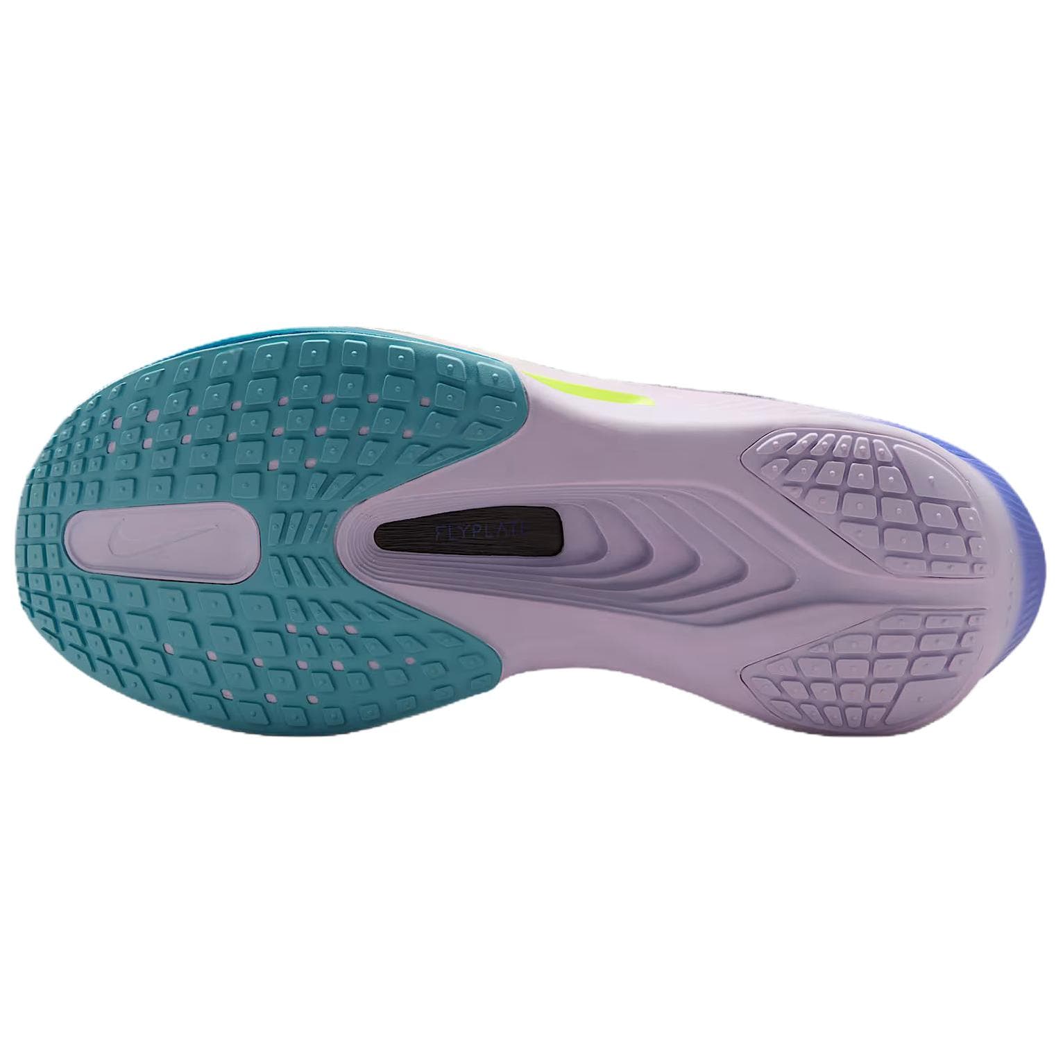 Кроссовки для бега NIKE Zoom Fly 6 ZoomX Пена Повседневный Марафон Беговые кроссовки Мужской Сине-белый - изображение 6