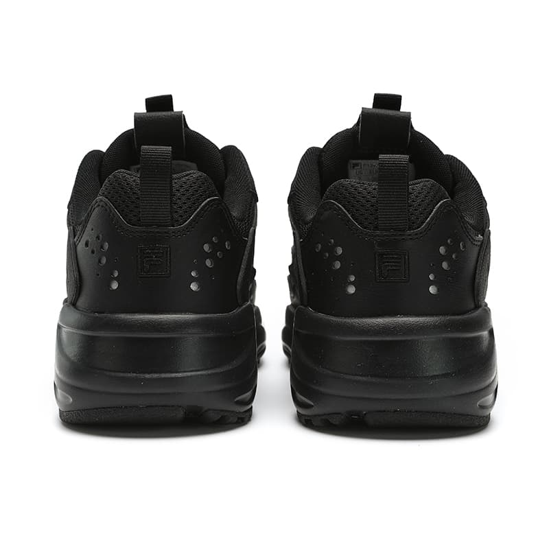 Кроссовки для бега FILA Tracer Устойчивые к истиранию Низкие Беговые кроссовки Женские Черные - изображение 4