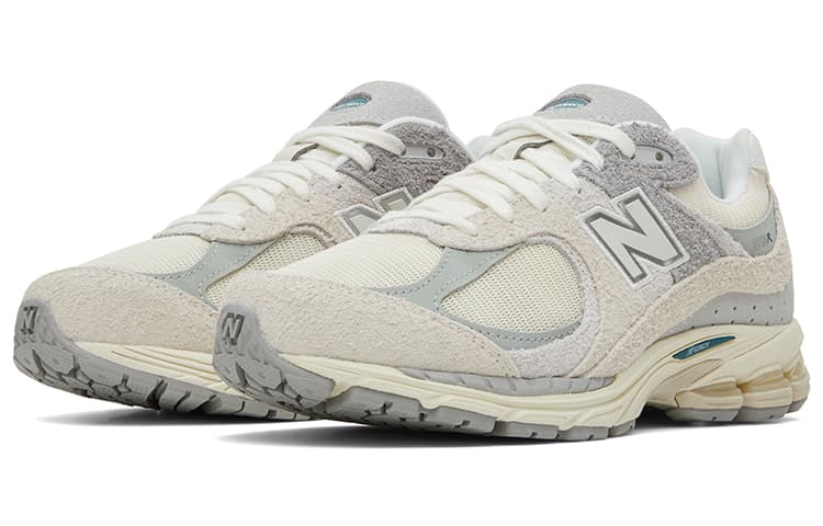Кроссовки для бега New Balance 2002R Grey White - изображение 3