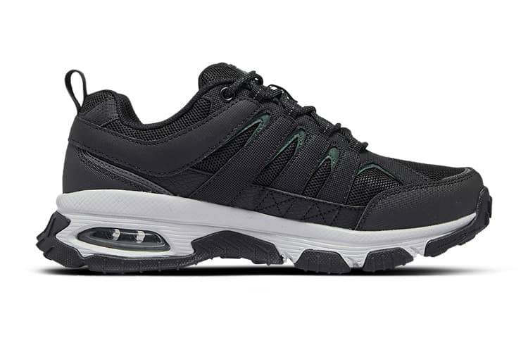 Ботинки Skechers Air Envoy Повседневные беговые кроссовки Мужские Черные Зеленые - изображение 2