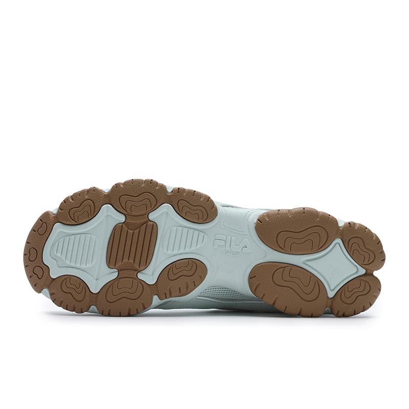 Кроссовки FILA FLUID 6 ST Устойчивые к истиранию Дышащие Низкие Кроссовки с Толстой Подошвой Женские Дымчато-зеленый - изображение 5