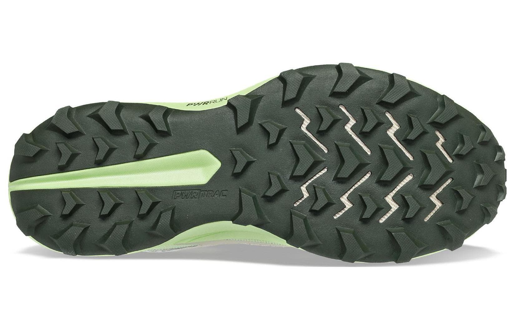 Кроссовки для бега Saucony Peregrine 13 Falcon 13 Амортизация Противоскользящие Низкие Беговые кроссовки Мужские Зеленые - изображение 4
