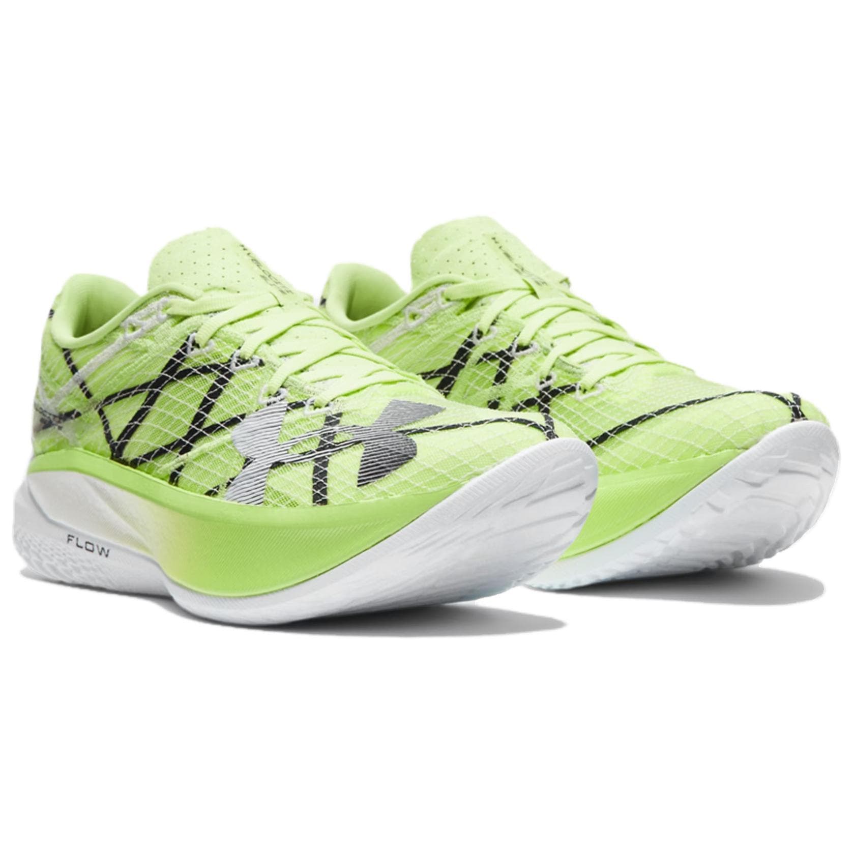 Кроссовки для бега Under Armour Velociti Elite 2 Low Беговые кроссовки унисекс Неоново-зеленый - изображение 3
