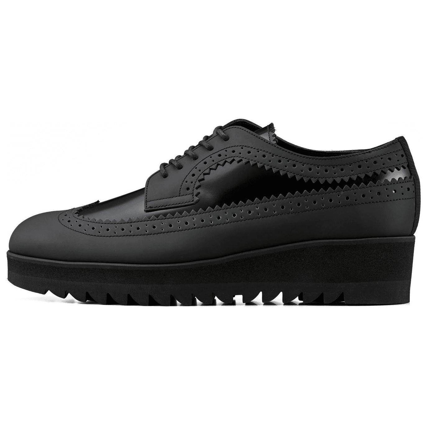 Тапочки Onitsuka Tiger BROGUE Женские повседневные туфли Женские Черные - изображение 1