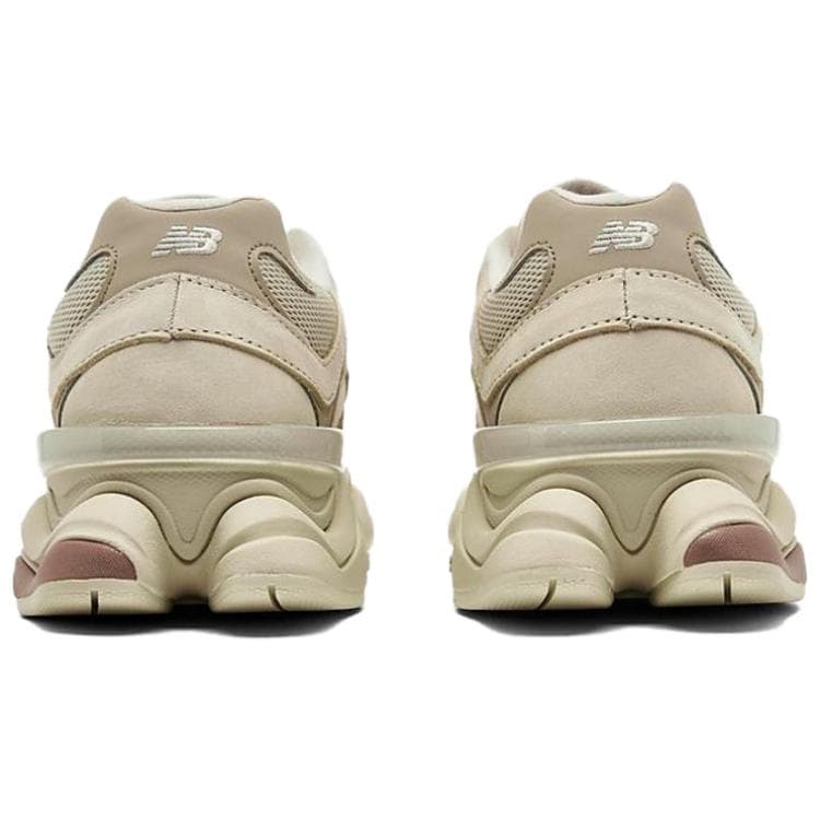 Кроссовки для бега New Balance NB 9060 Износостойкий Дышащий Износостойкий Дышащий Низкий Топ Беговые кроссовки Мужские Бежевый Коричневый - изображение 4