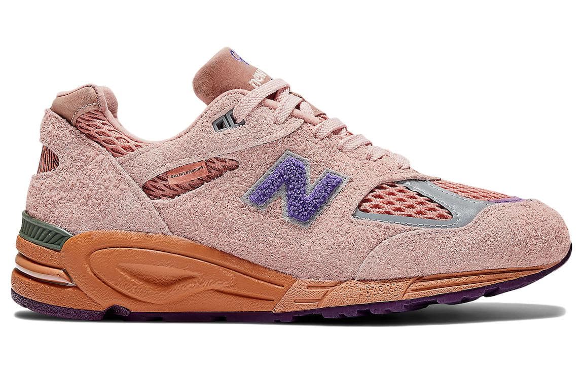 Кроссовки для бега Salehe Bembury x New Balance 990 V2 "Sand Be The Time" - изображение 2