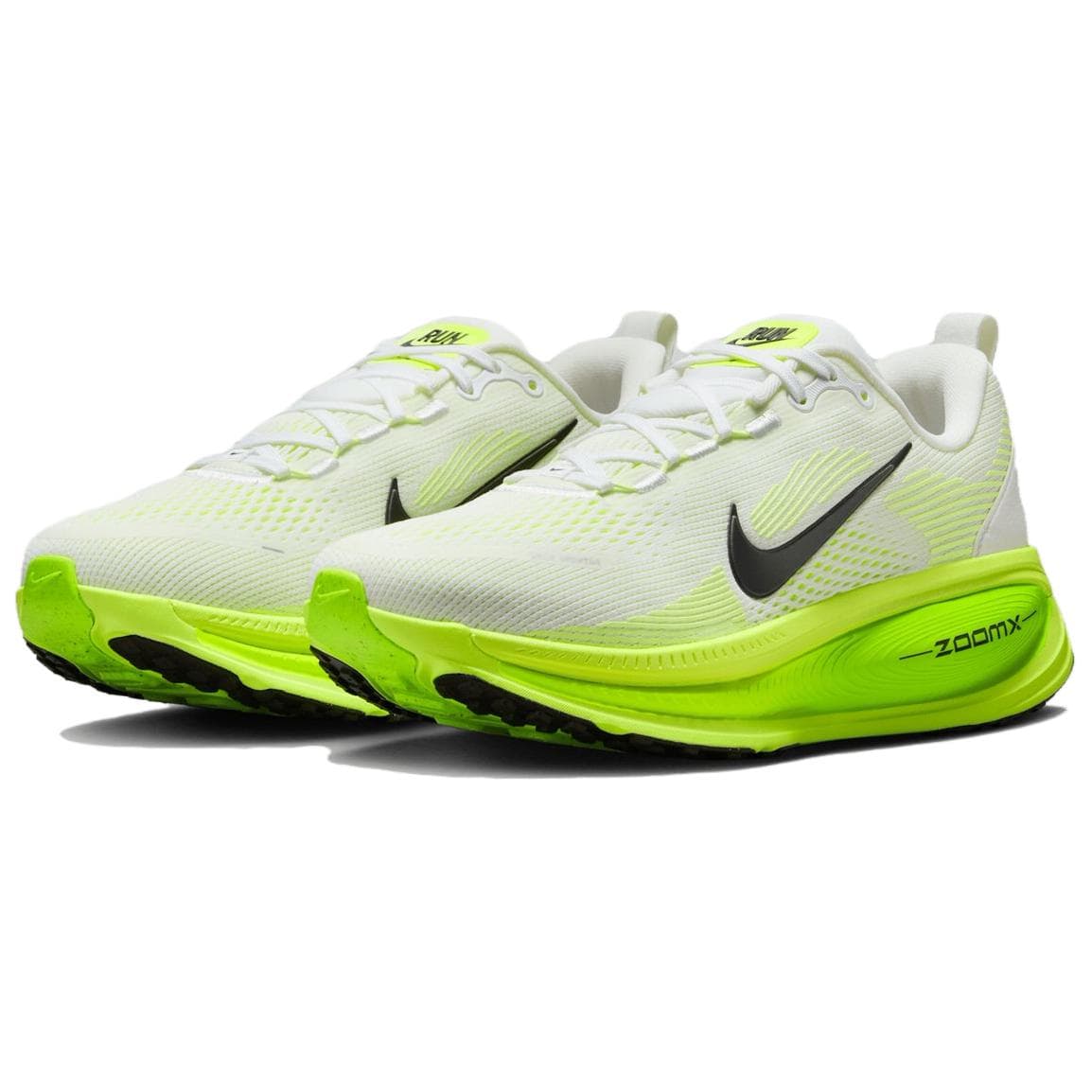 Кроссовки для бега Nike Vomero 18 Дышащий Low Топ Спринт Беговые кроссовки Women's White Зелёный - изображение 3