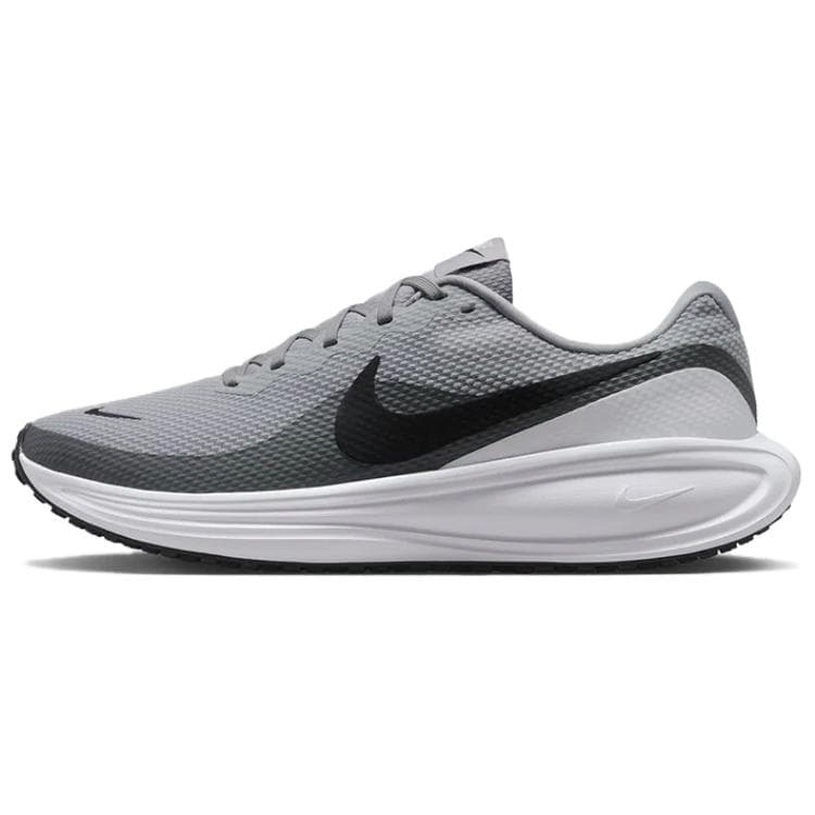 Кроссовки для бега NIKE REVOLUTION 8 Дышащий Low Топ Бег на длинные дистанции Спринт Беговые кроссовки Мужской Дымчато-серый - изображение 1
