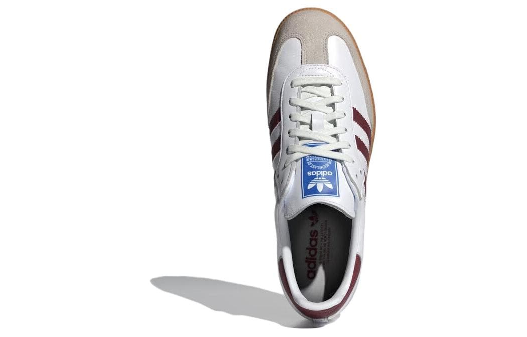 Кроссовки adidas Samba White Red - изображение 4