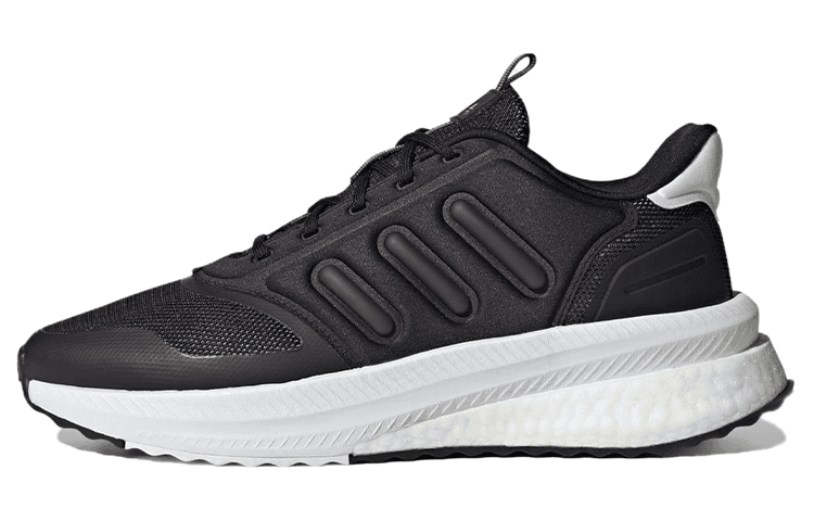 Кроссовки для бега Adidas X_PLR Сетчатая ткань текстиль противоскользящие низкие беговые кроссовки мужские черно-белые - изображение 1