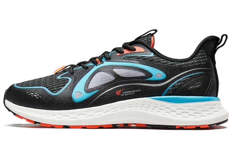 Кроссовки для бега Xtep Yuneng Technology Low Top Running Shoes Black Grey - изображение 1