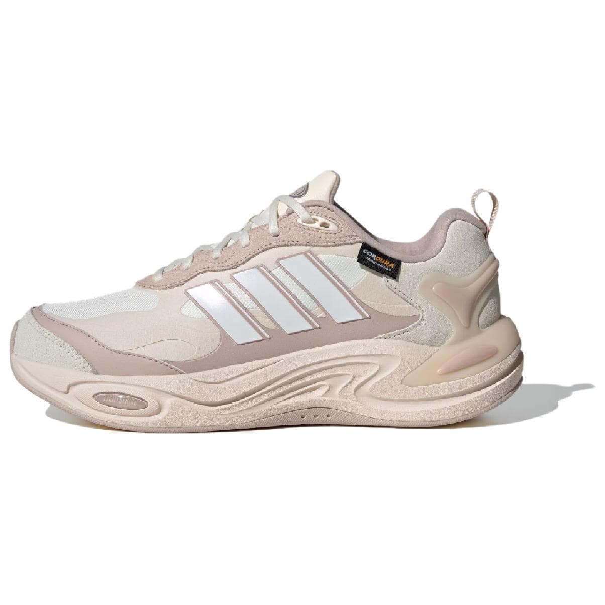 Кроссовки для бега Adidas CLIMAWARM Удобные Амортизирующие Термальные Низкие Беговые Кроссовки Женские Белые Розовые - изображение 1