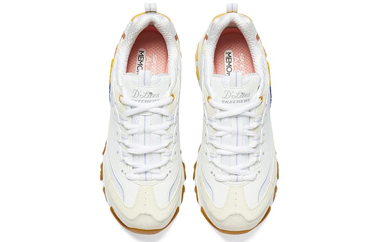Кроссовки Skechers D'Lites 1.0 White Multicolor - изображение 4