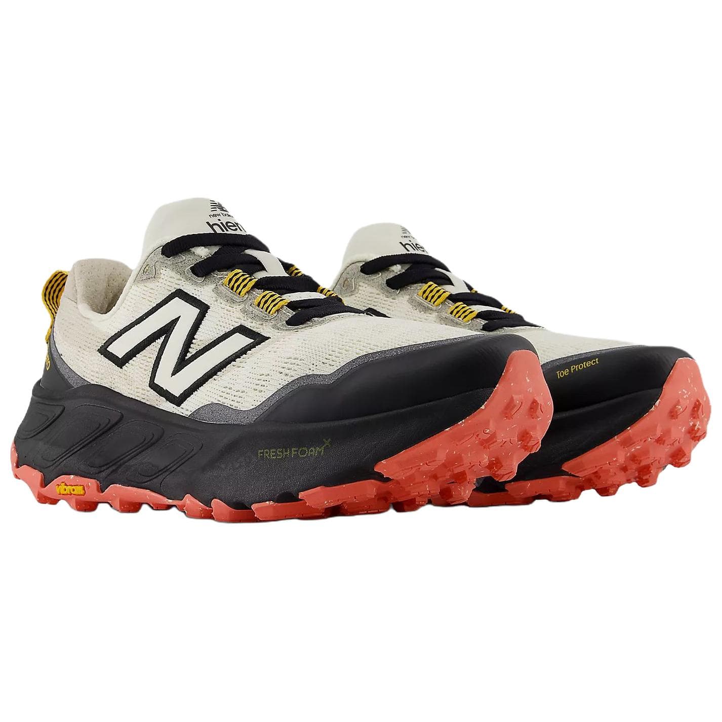 Кроссовки для бега New Balance NB Свежая Пена X Hierro V9 Мягкие и Комфортные Низкие Кроссовки для Трейла Беговые Женские Белые Черные - изображение 3