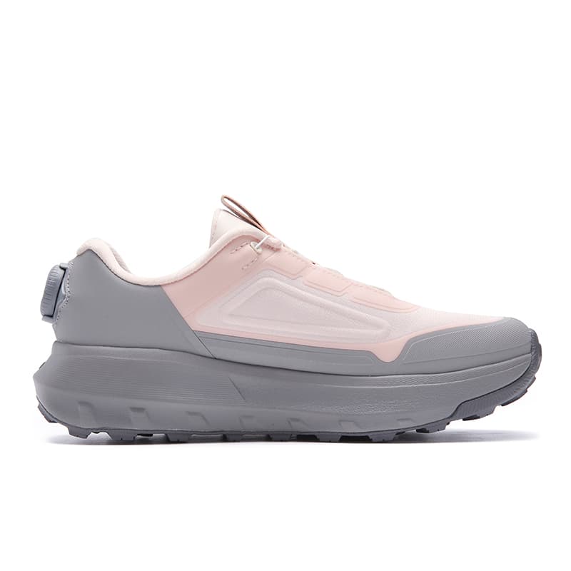 Кроссовки FILA BOA EXPLORER 3 Устойчивая к истиранию Поддержка Низкий Верх Уличная Обувь Женская Розовая Серый - изображение 2