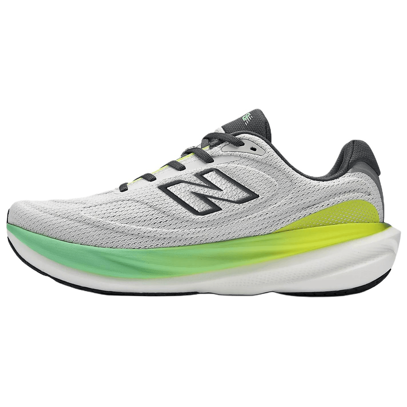 Кроссовки для бега new balance 1080v15 Дышащий Low Топ Беговые кроссовки Мужской Графитно-серый - изображение 1