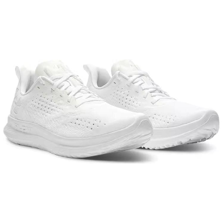 Кроссовки для бега Under Armour Velociti 4 Удобные и Легкие Дышащие Низкие Кроссовки для Бега Мужские Белые - изображение 3