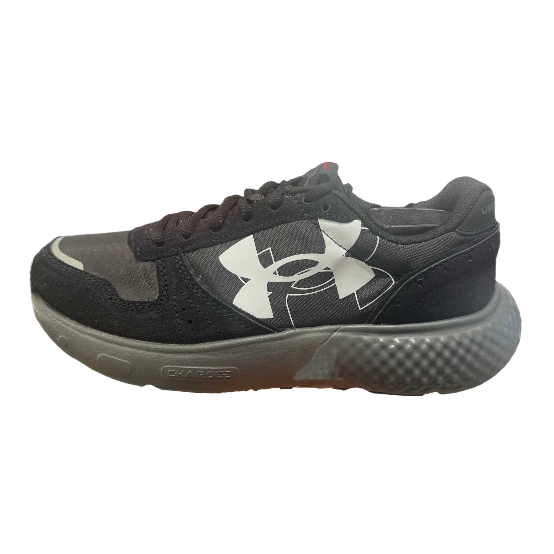 Кроссовки для бега Under Armour Victory Ткань Износостойкая и Легкая Низкий Верх Беговые Кроссовки Женские Черные - изображение 1