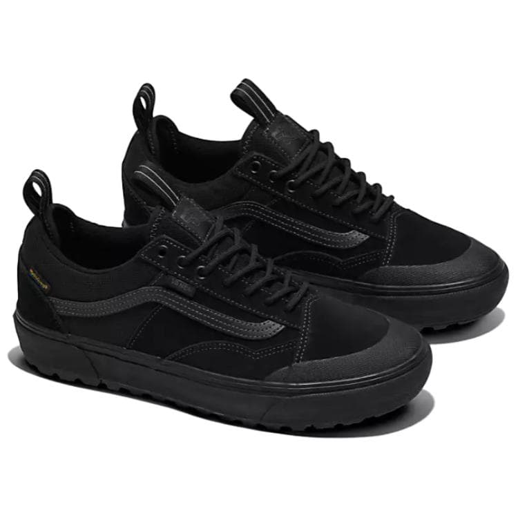 Кроссовки Vans Old Skool Износостойкая и Водонепроницаемая Низкая Уличная Обувь Унисекс Черная - изображение 2