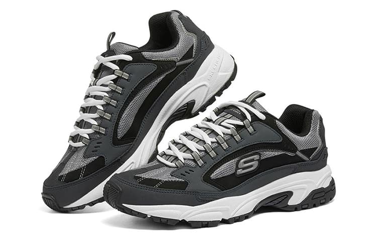 Кроссовки Skechers Stamina Blue Black - изображение 3