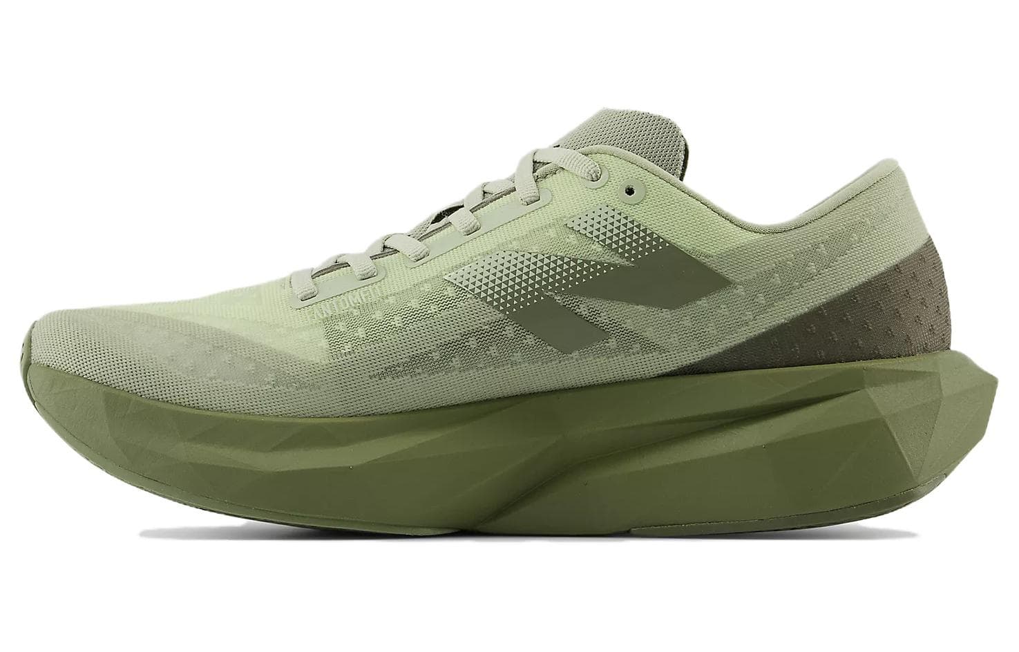 Кроссовки для бега New Balance FuelCell Rebel V4 Olive Green - изображение 2
