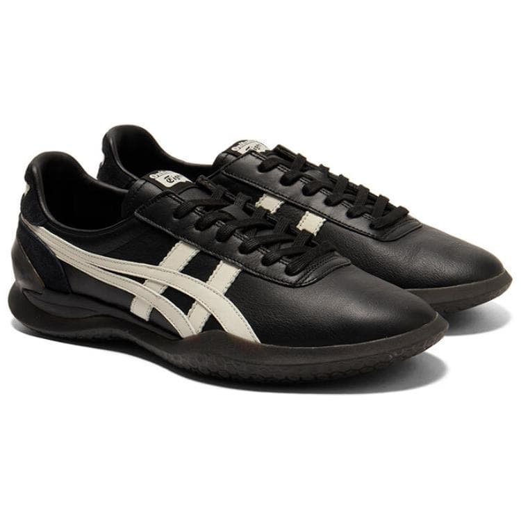 Кроссовки для бега Onitsuka Tiger Ohbori противоскользящие устойчивые к истиранию низкие унисекс беговые кроссовки черные - изображение 2