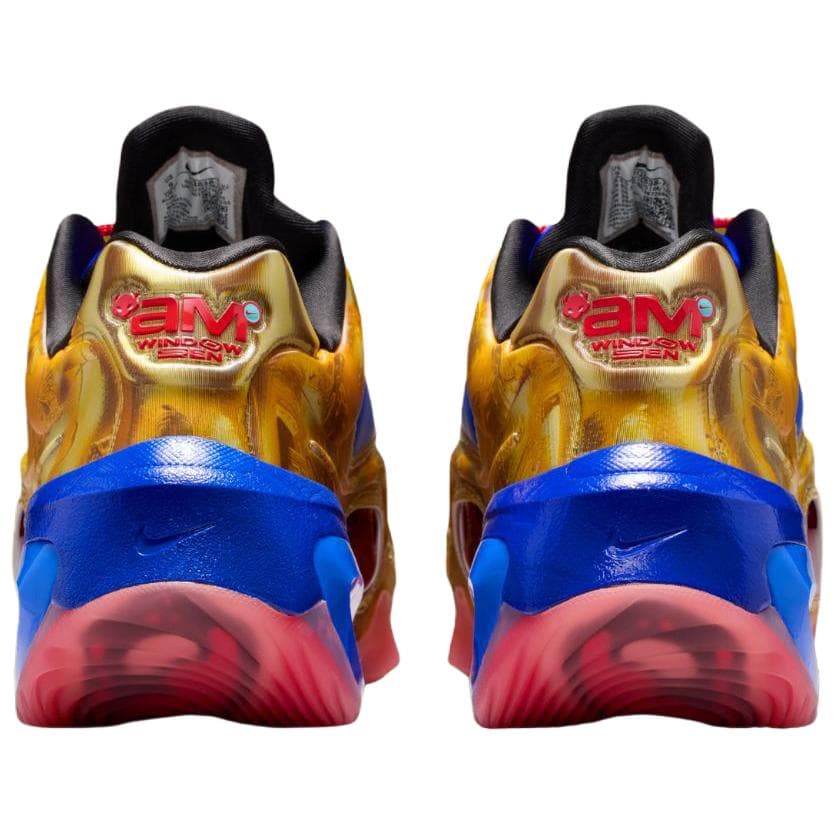 Кроссовки Windowsen X Nike Air Max Muse Беговые кроссовки Женские Золотисто-синий Красный - изображение 5