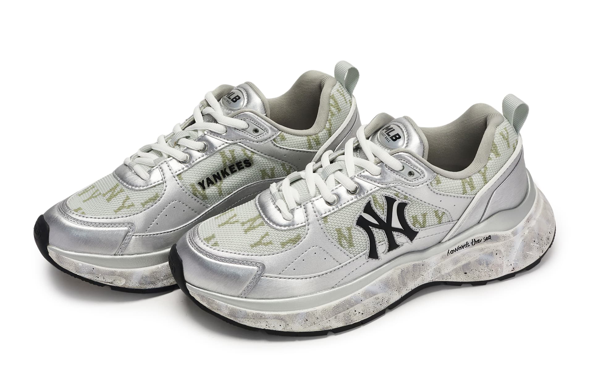 Кроссовки для бега MLB Fast Ball Classic Monogram 811 - изображение 4