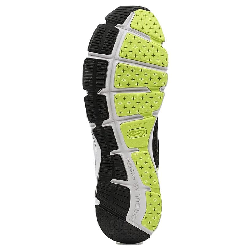 Кроссовки для бега DECATHLON Противоскользящие Износостойкие Низкие Повседневные Беговые Кроссовки Мужские Черные - изображение 6