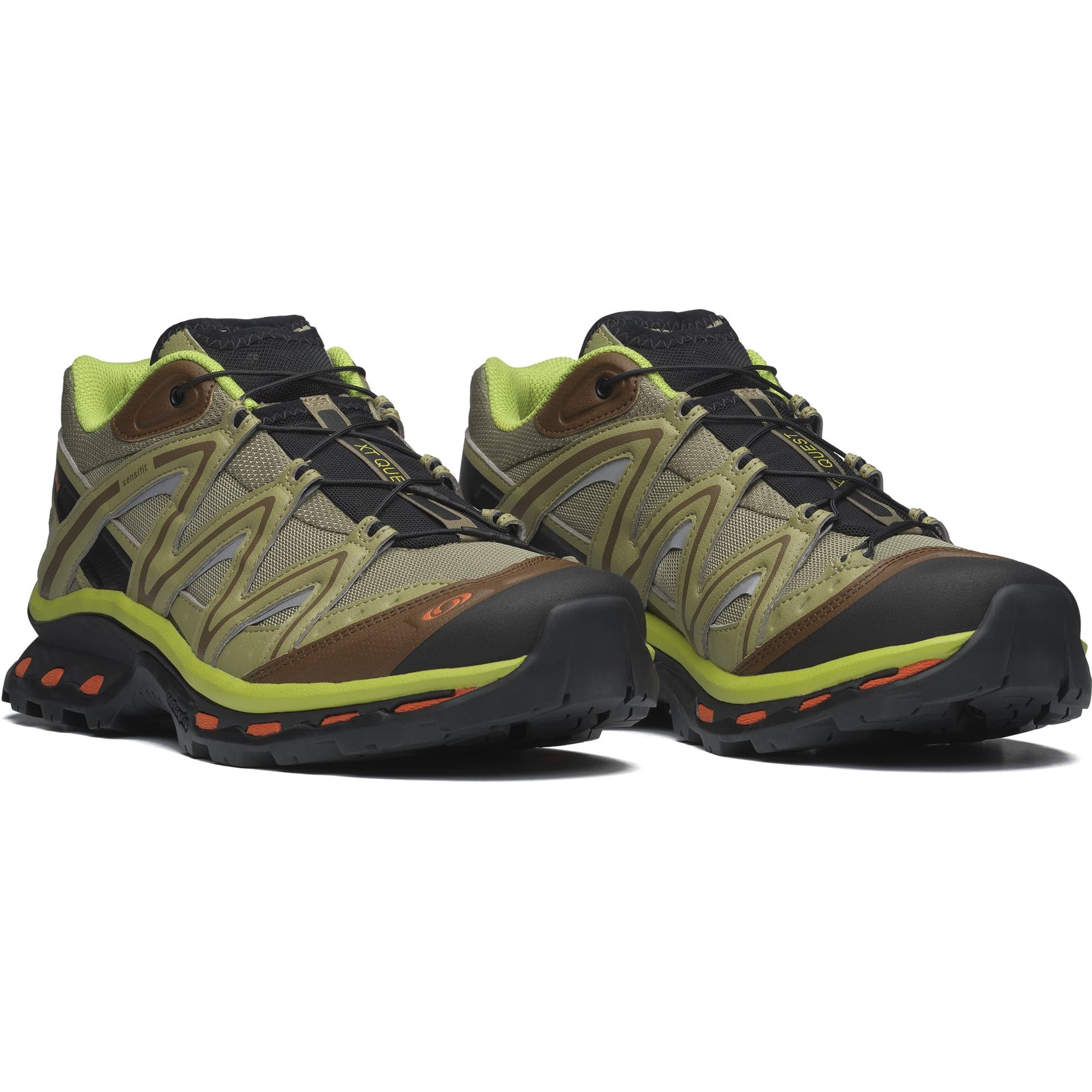 Кроссовки для бега Salomon XT Quest Ткань Дышащий Поддержка Low Топ Уличная обувь Унисекс - изображение 2