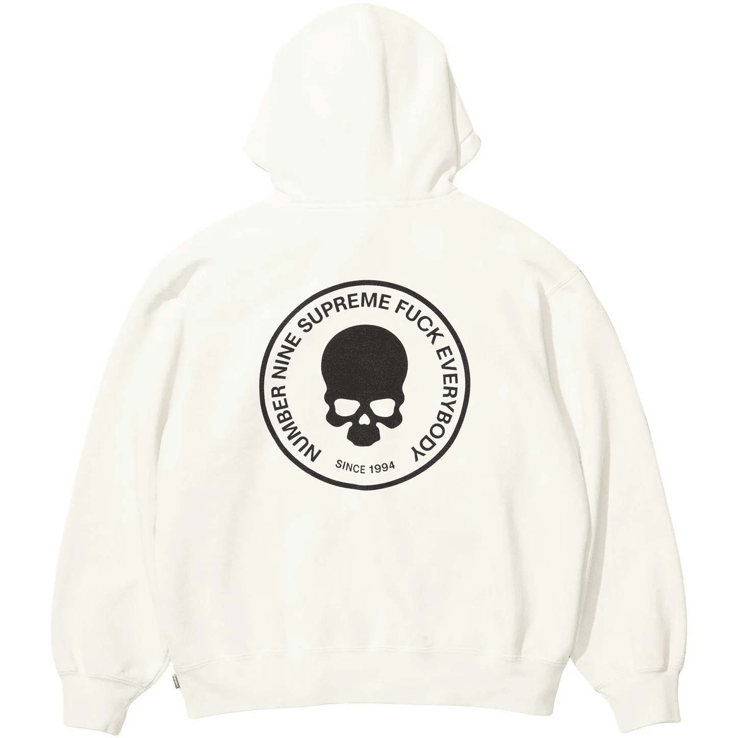 Кофта Supreme X NumberNine FW25 WEEK16 Худи Свитшот Унисекс - изображение 1