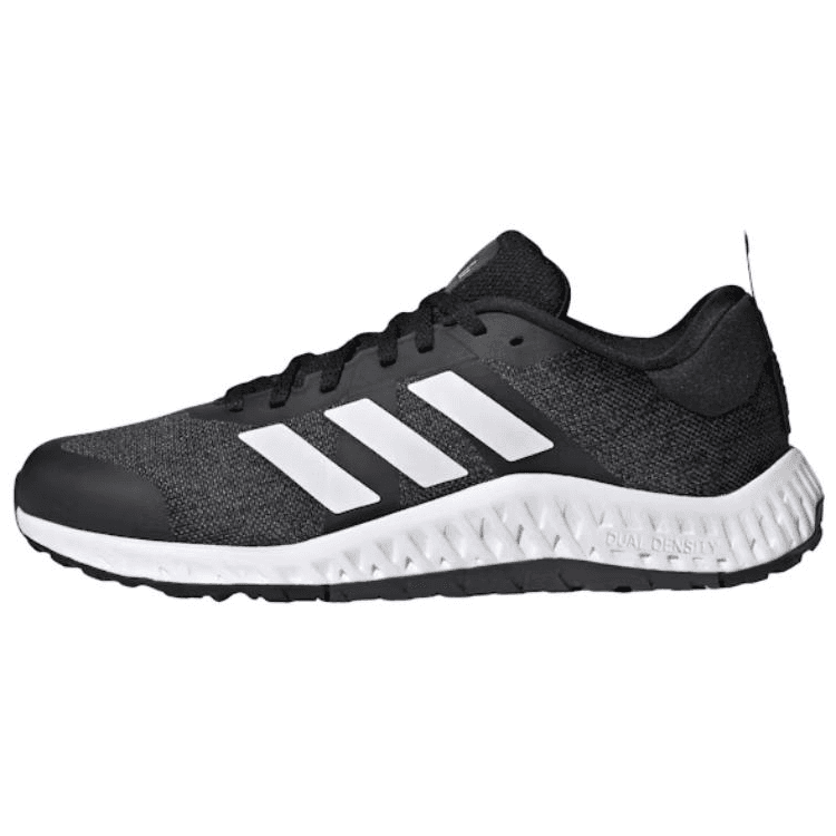Кроссовки для бега Adidas Everyset Устойчивые к истиранию Низкие беговые кроссовки Женские Черно-белые - изображение 1
