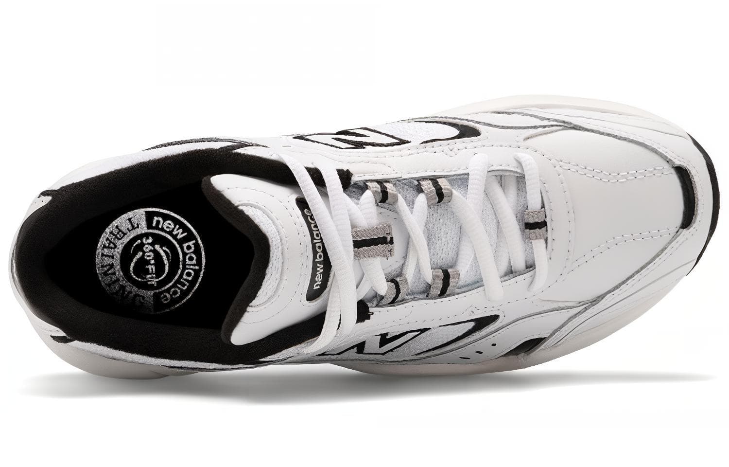 Кроссовки для бега New Balance 452 Black White Grey - изображение 3