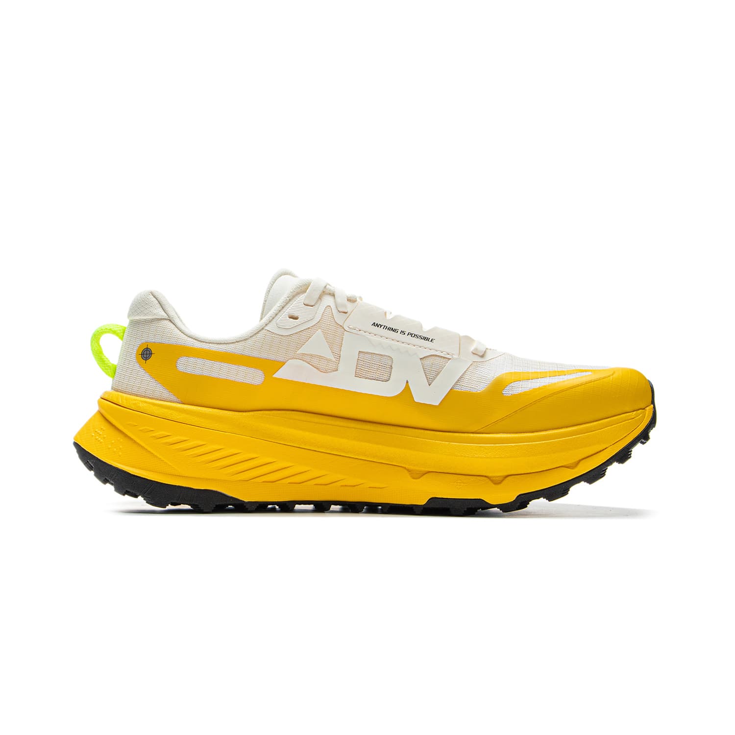 Кроссовки для бега Li-Ning LINING Cloud 2 Технология верха LINING BOOM FIBER Противоскользящая износостойкая Амортизация Oтскок Лоу-топы Повседневный Трэиловый бег Беговые кроссовки Мужской Бежевый - изображение 2